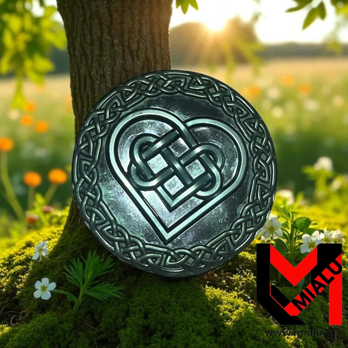 ✨ Keltisches Herz mit Flechtmuster – zeitlose Deko mit Bedeutung ✨