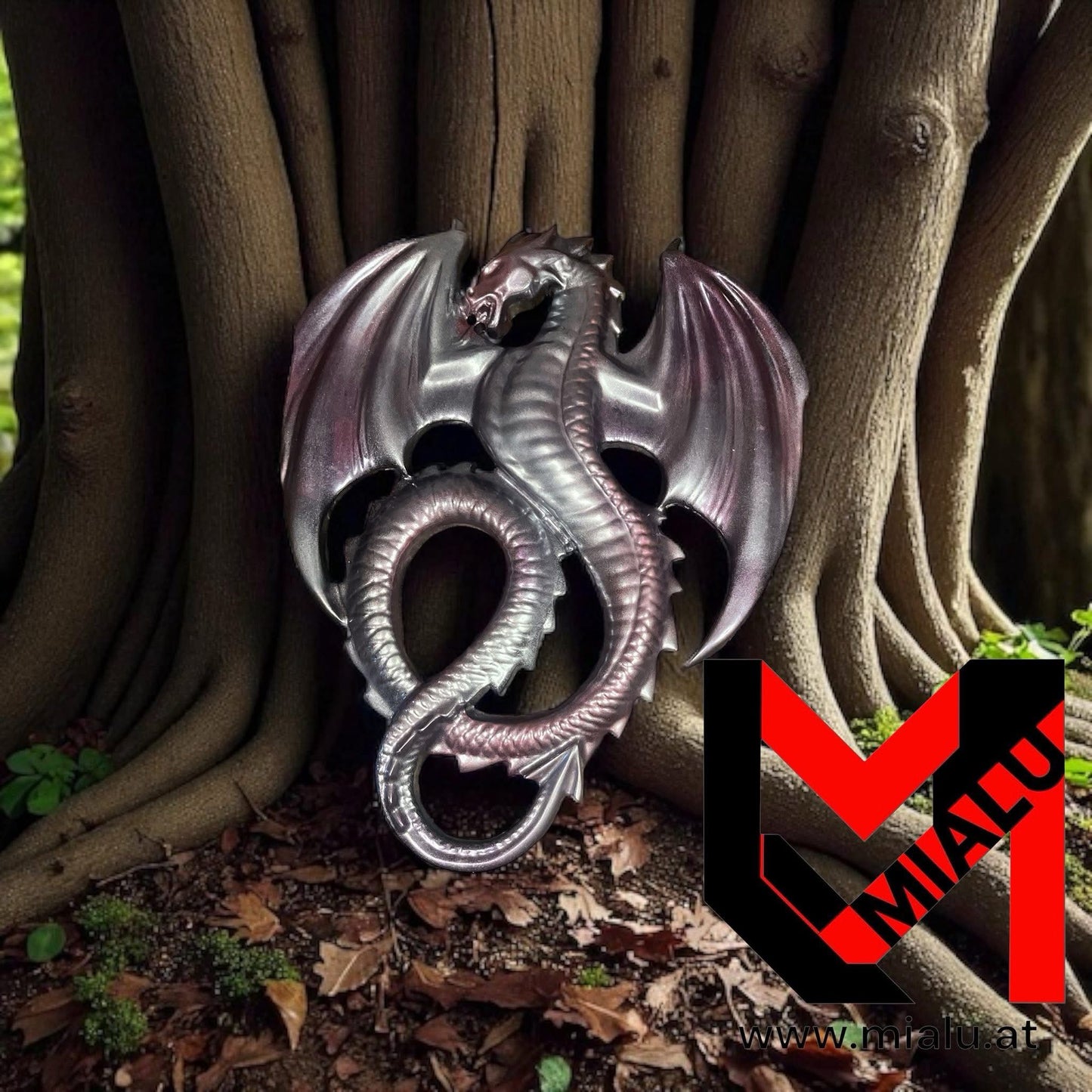 Epoxidharz-Drache – Mystisches Kunstwerk für Sammler und Fantasy-Fans