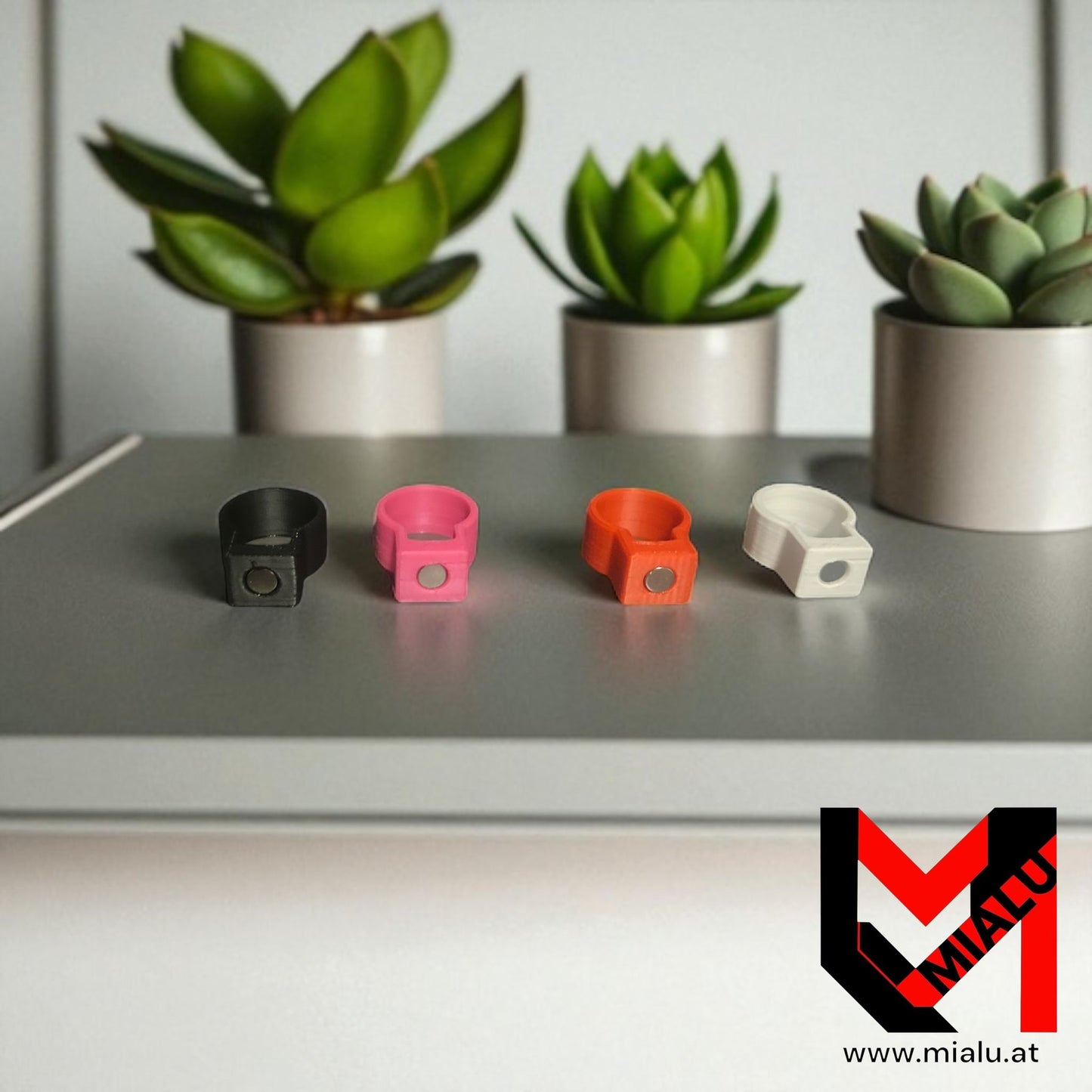 🔥 Clipper-Halter mit Magnet – 3D-gedruckt