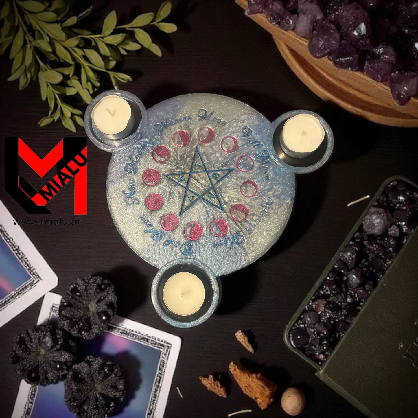 Magie trifft auf Funktion – unser Mondphasen-Kerzenhalter!