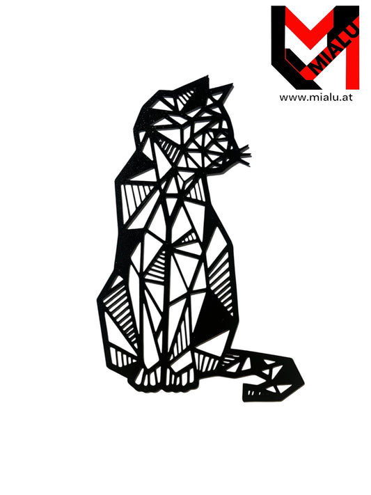 Geometrische Katze