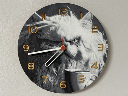 3D-Druck Uhr – Böse mitze