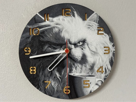3D-Druck Uhr – Böse mitze