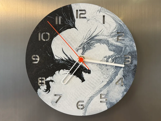 3D-Druck Uhr –  Dragon