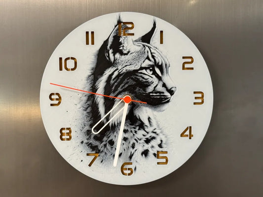 3D-Druck Uhr – Kätzchen