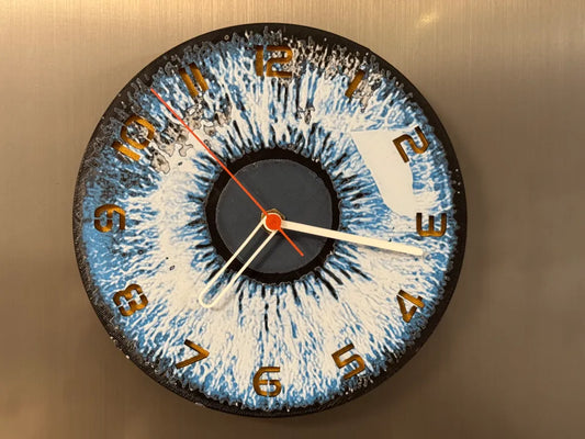 3D-Druck Uhr –  Auge