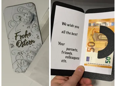 🎁Frohe Ostern - Karte 🖨️