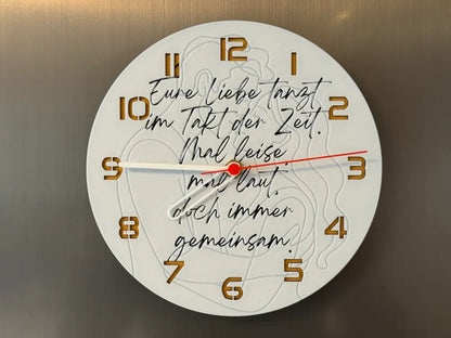 3D-Druck Uhr – Text