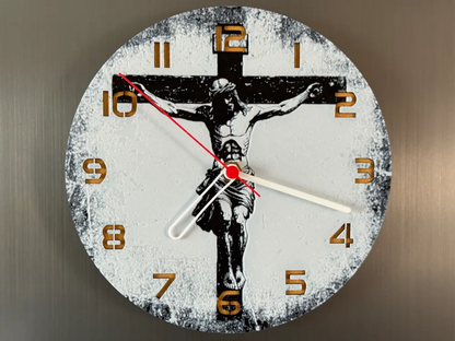 3D-Druck Uhr – Jesus