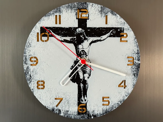 3D-Druck Uhr – Jesus