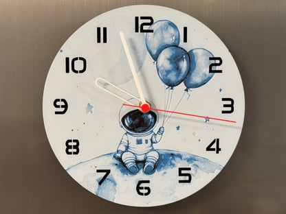 3D-Druck Uhr – Astronaut