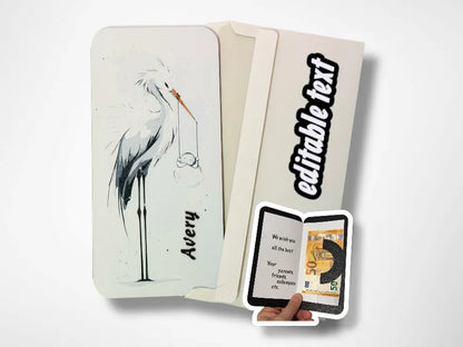 🎁 Geburts - Karte 🖨️