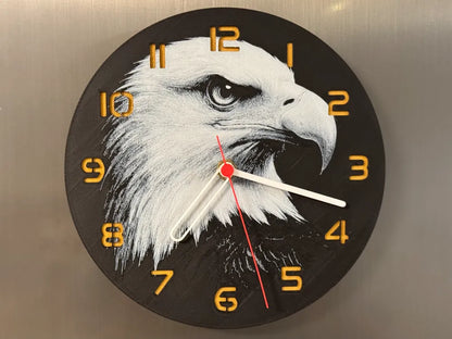 3D-Druck Uhr – Adler