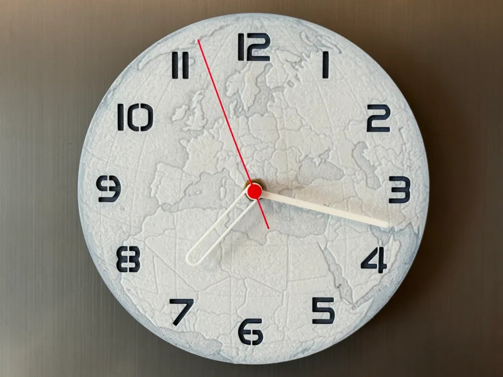 3D-Druck Uhr –  World