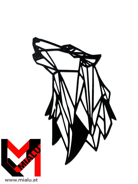 Wandbild wolf