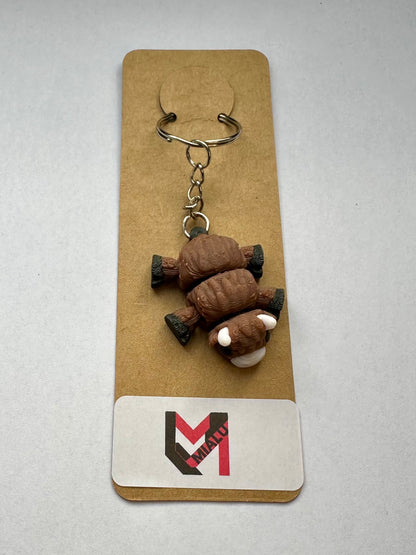 Schlüsselanhänger „Hochlandrind Mini-Kuh-Flexi“