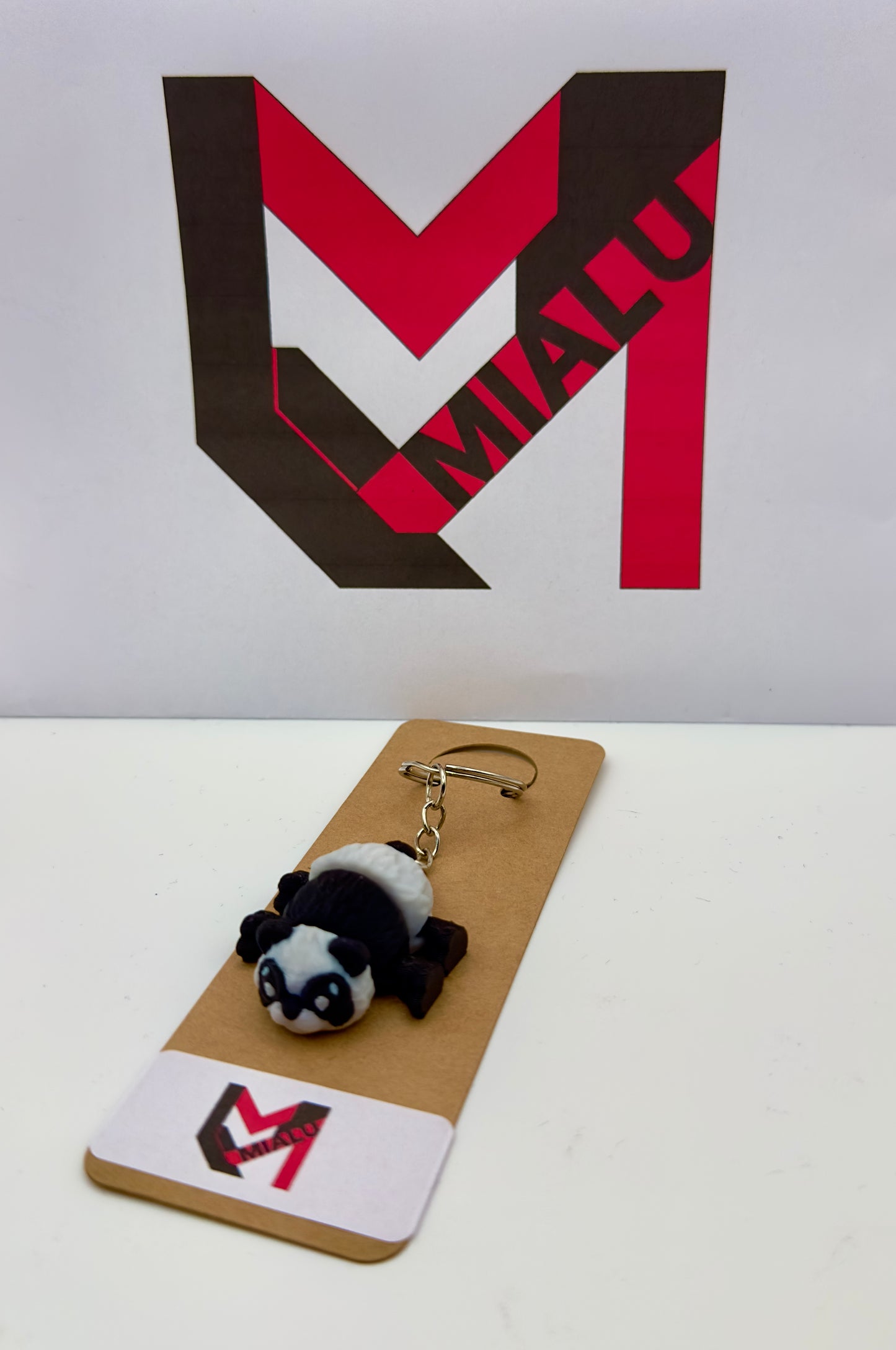3D-Schlüsselanhänger „Panda“