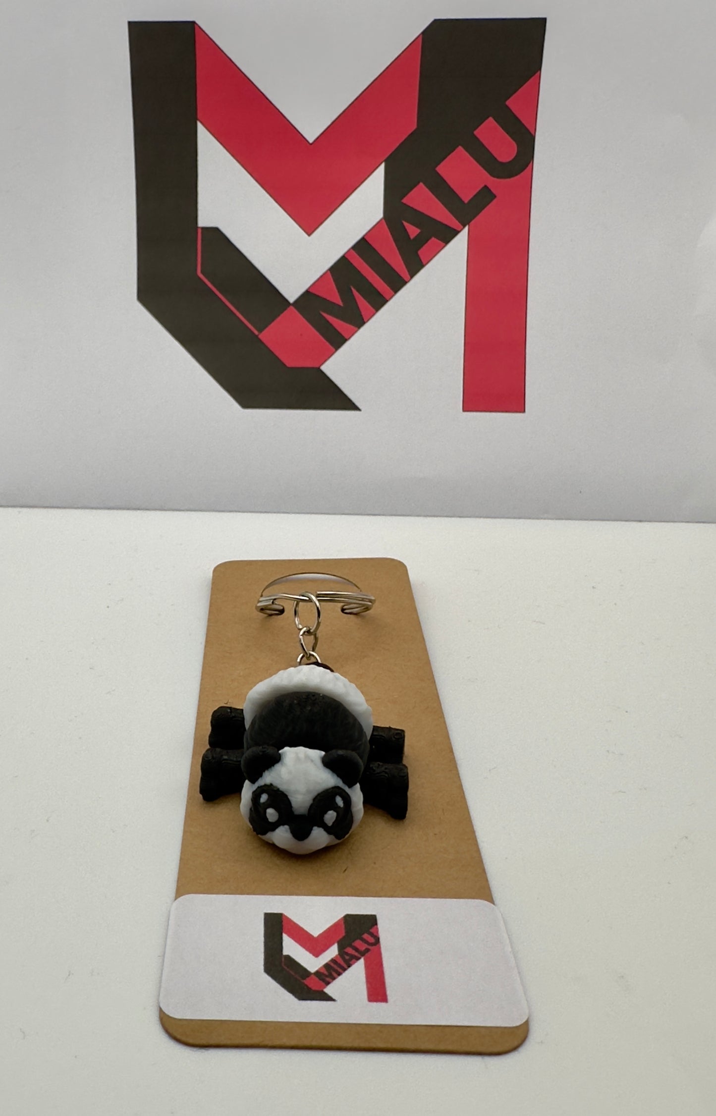3D-Schlüsselanhänger „Panda“