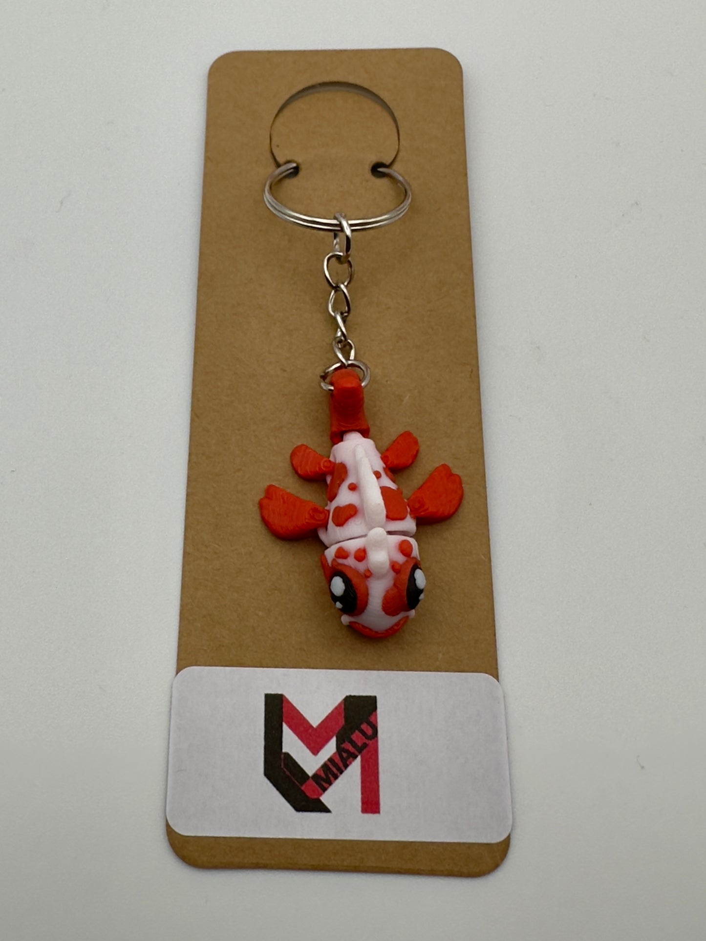 🐟3D-Schlüsselanhänger „Koi-Fisch“