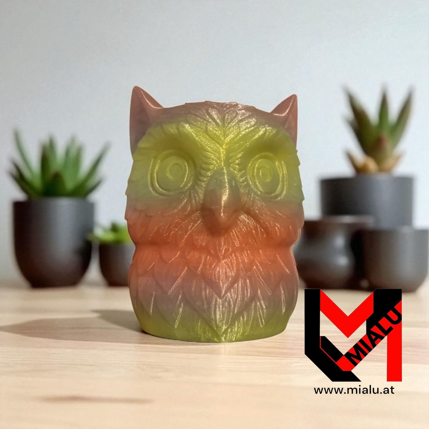 🖊️ 3D-gedruckter Eulen-Stiftehalter – praktisch & stylisch! 🖊️